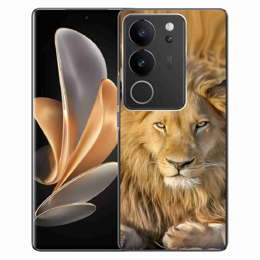 Gelový kryt mmCase na Vivo V29 5G - lev 2