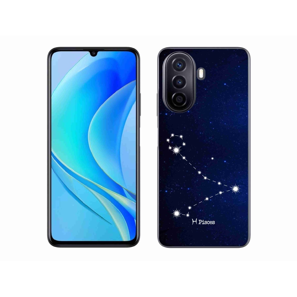 Gelový kryt mmCase na Huawei Nova Y70 - souhvězdí Ryby