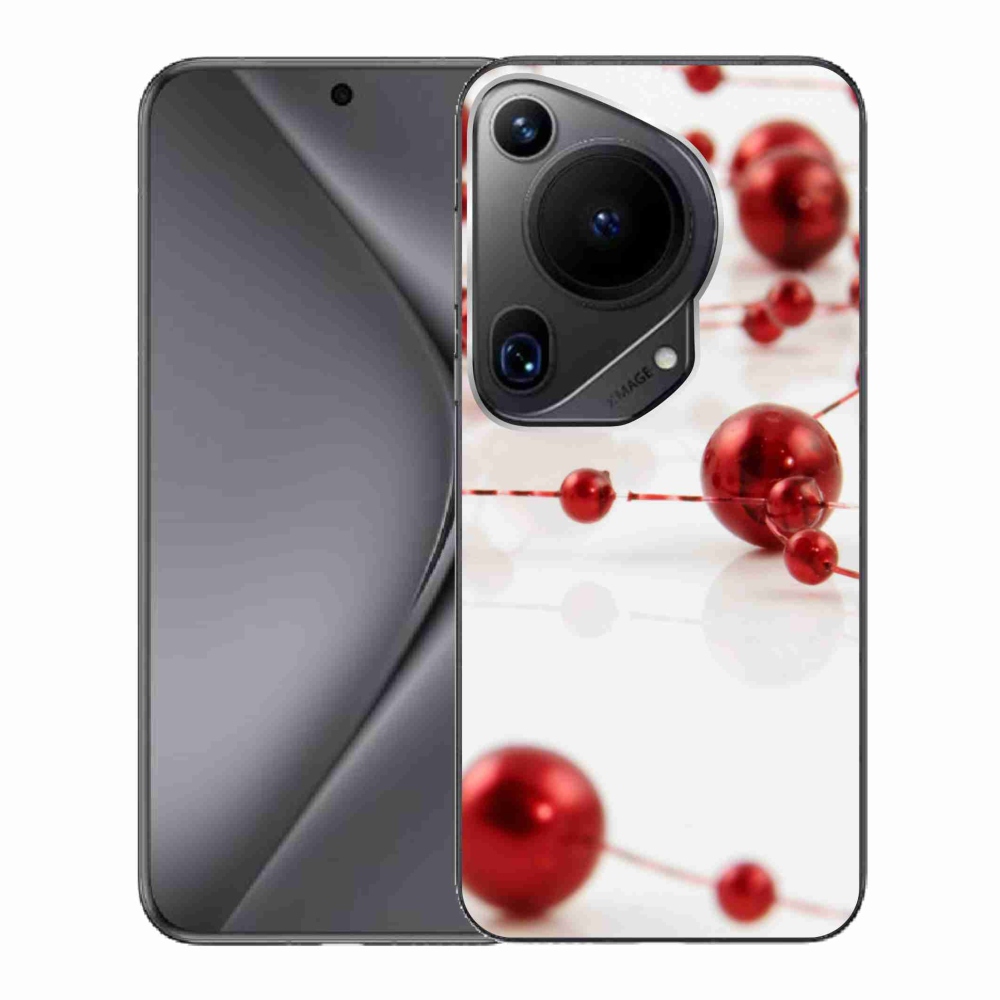 Gelový kryt mmCase na Huawei Pura 70 Ultra - vánoční řetěz