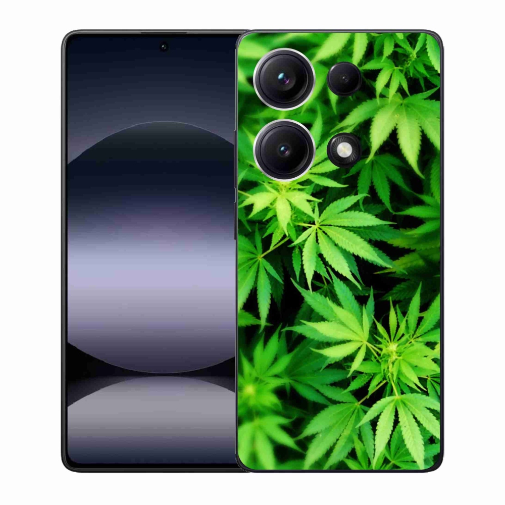 Gelový kryt mmCase na Xiaomi Redmi Note 14S - konopí 3