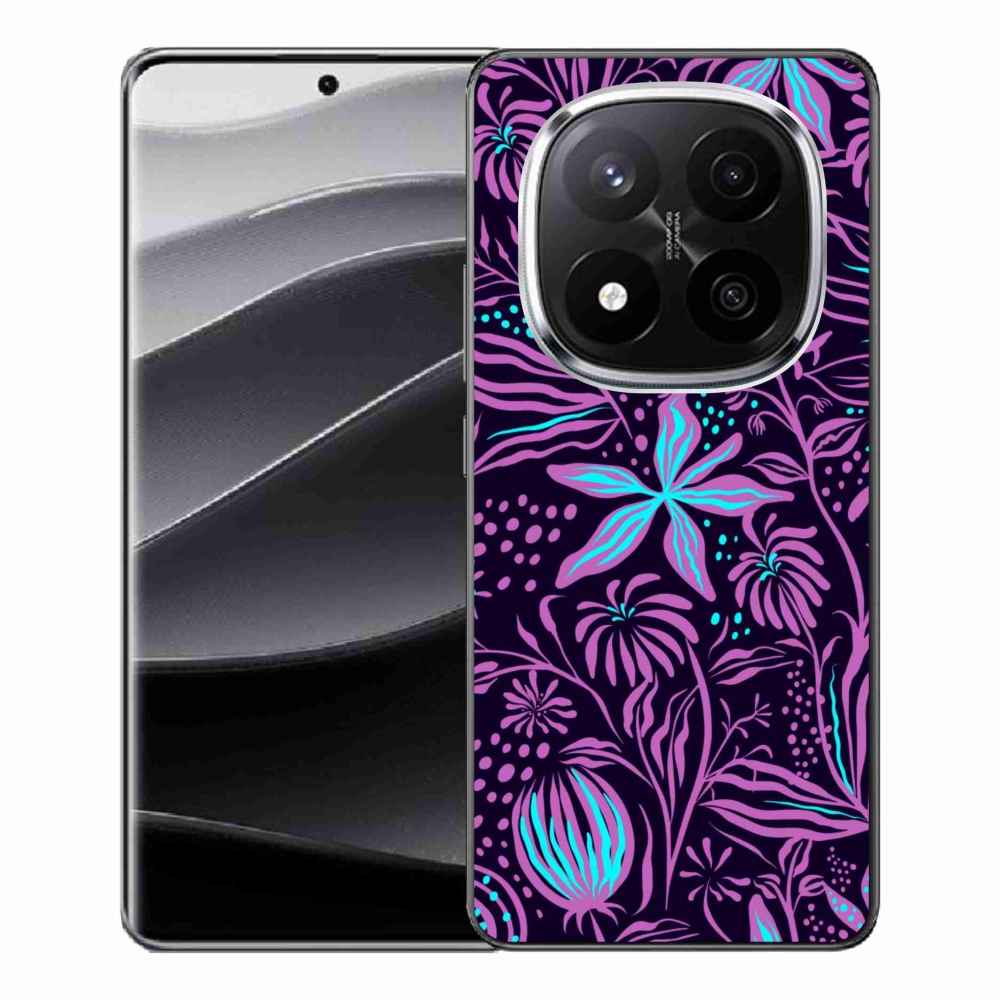 Gelový kryt mmCase na Xiaomi Redmi Note 14 Pro+ 5G - květiny 2