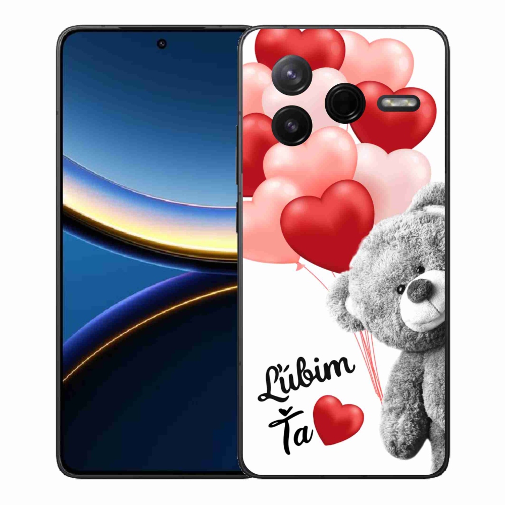 Gelový kryt mmCase na Xiaomi Poco F7 Pro - ľúbim ťa sk