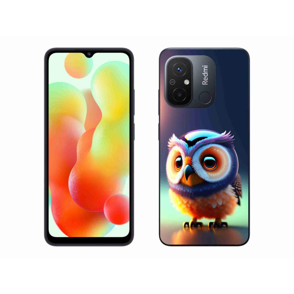 Gelový kryt mmCase na Xiaomi Redmi 12C - sovička