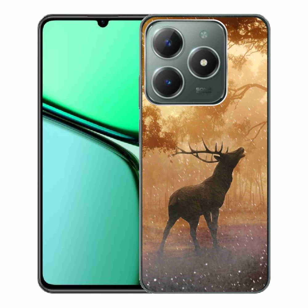 Gelový kryt mmCase na Realme C61 - jelen v říji