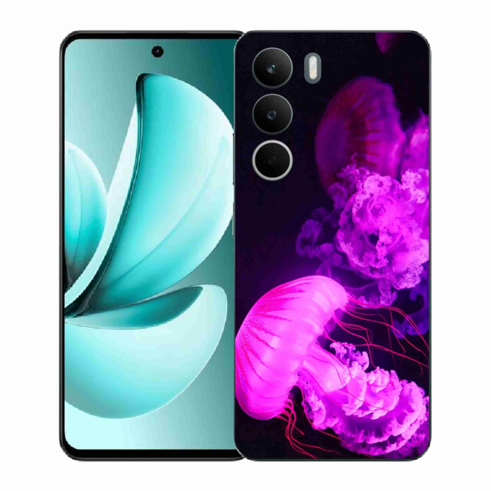 Gelový kryt mmCase na Realme C71 - medúza 1