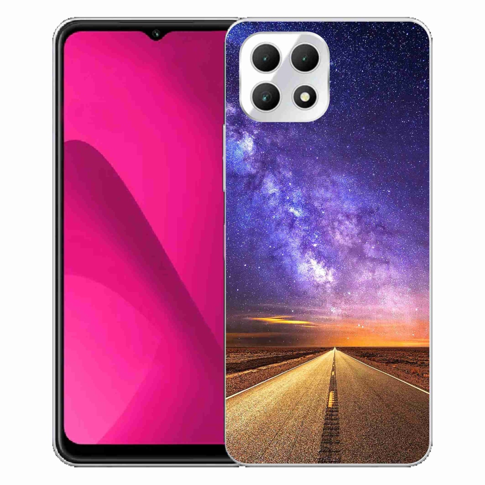 Gelový kryt mmCase na T-Mobile T Phone 2 - americká silnice