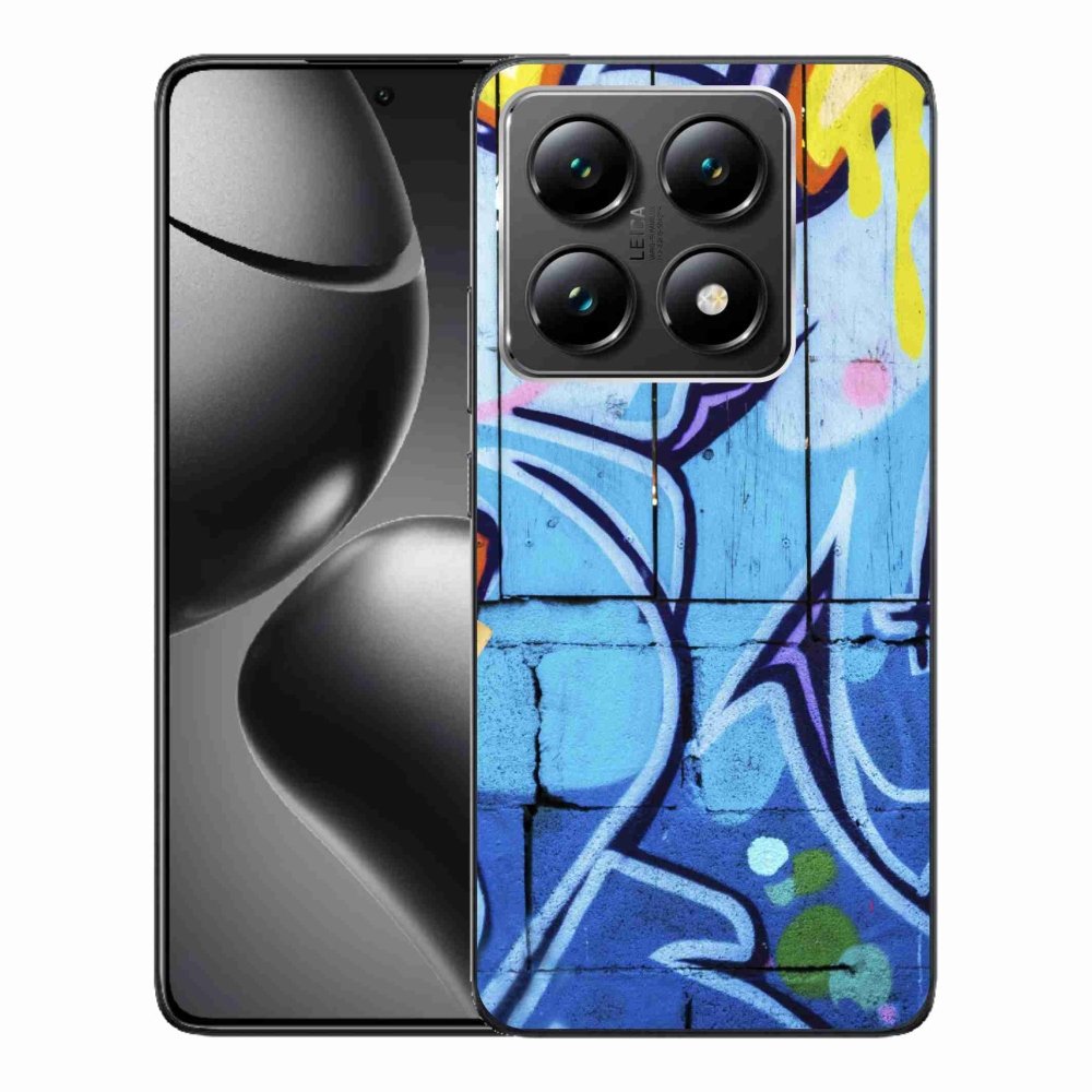 Gelový kryt mmCase na Xiaomi 14T - graffiti