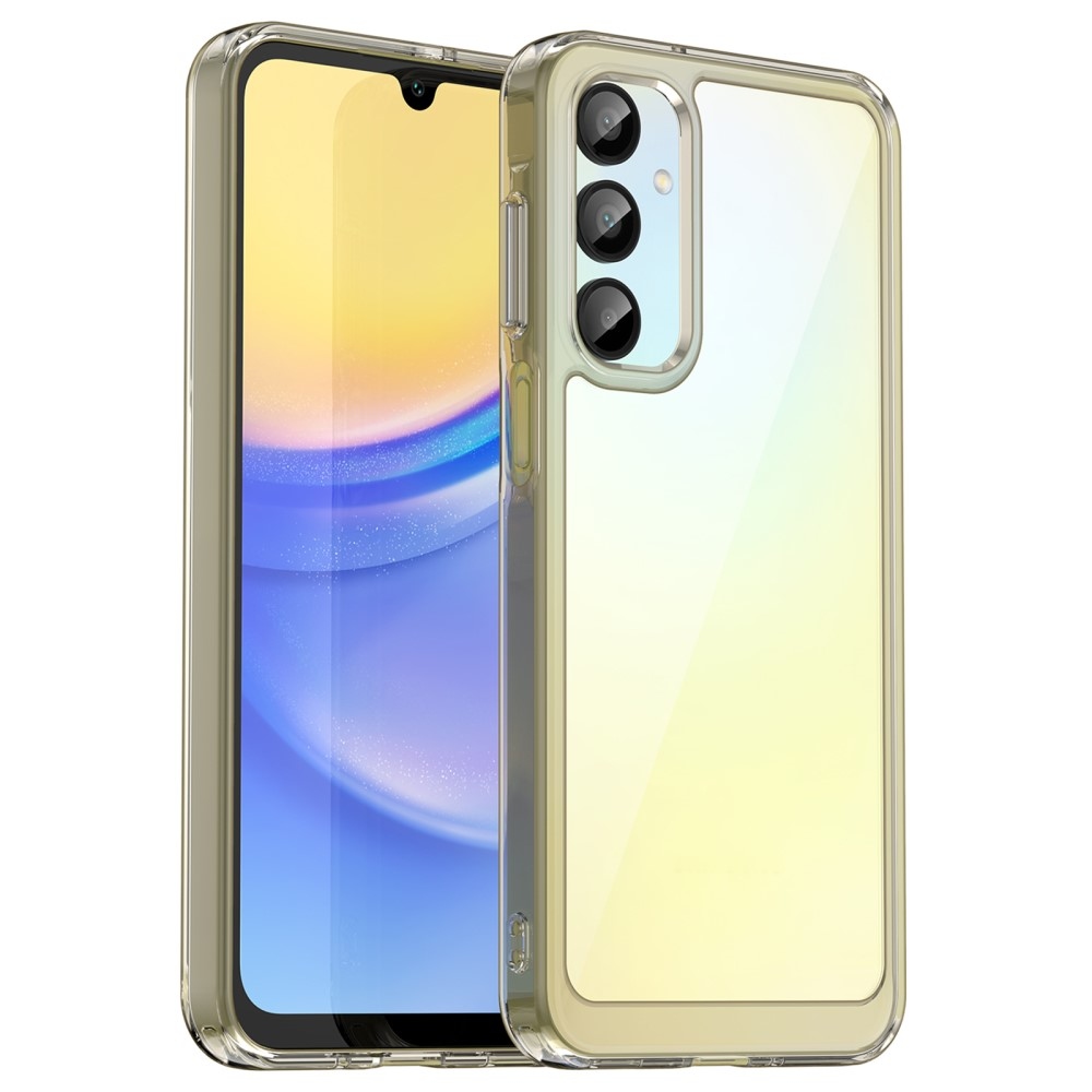 Gelový obal s pevnými zády na Samsung Galaxy A16 4G/5G - šedý