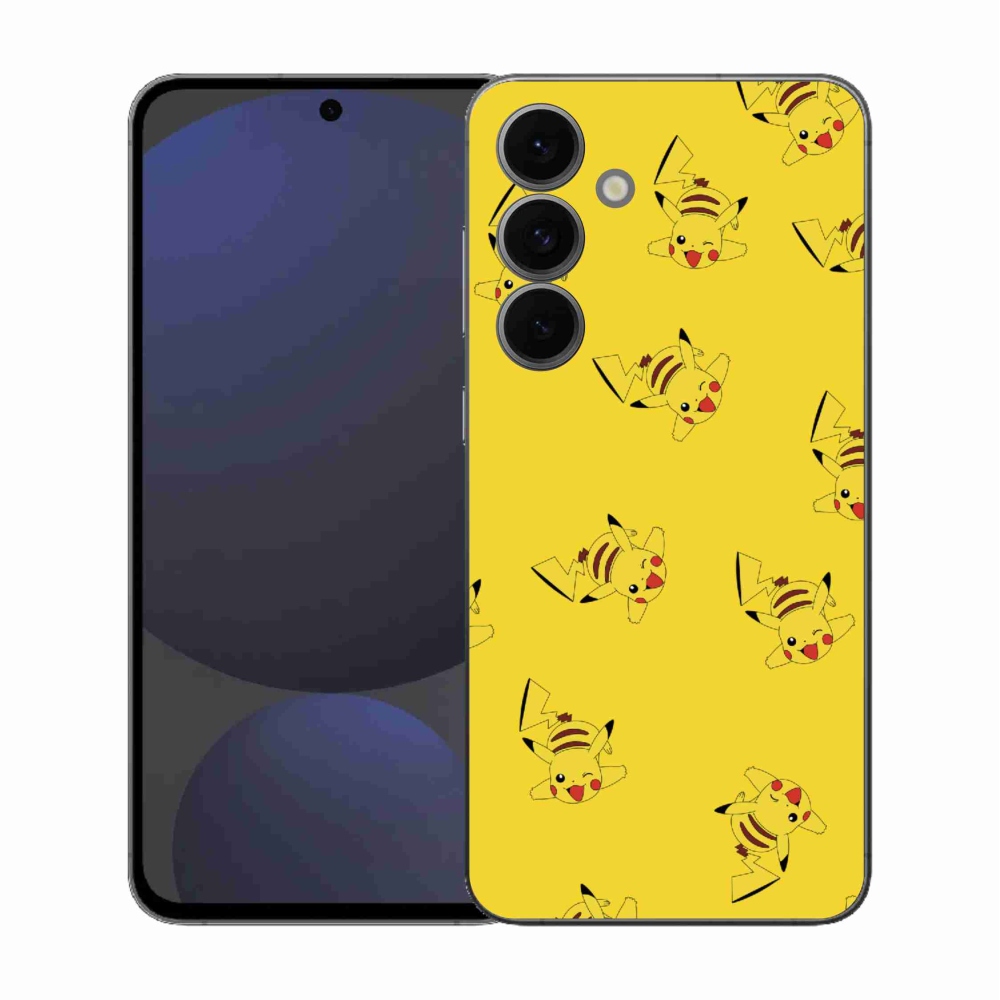 Gelový kryt mmCase na Samsung Galaxy S25 FE - pikachu