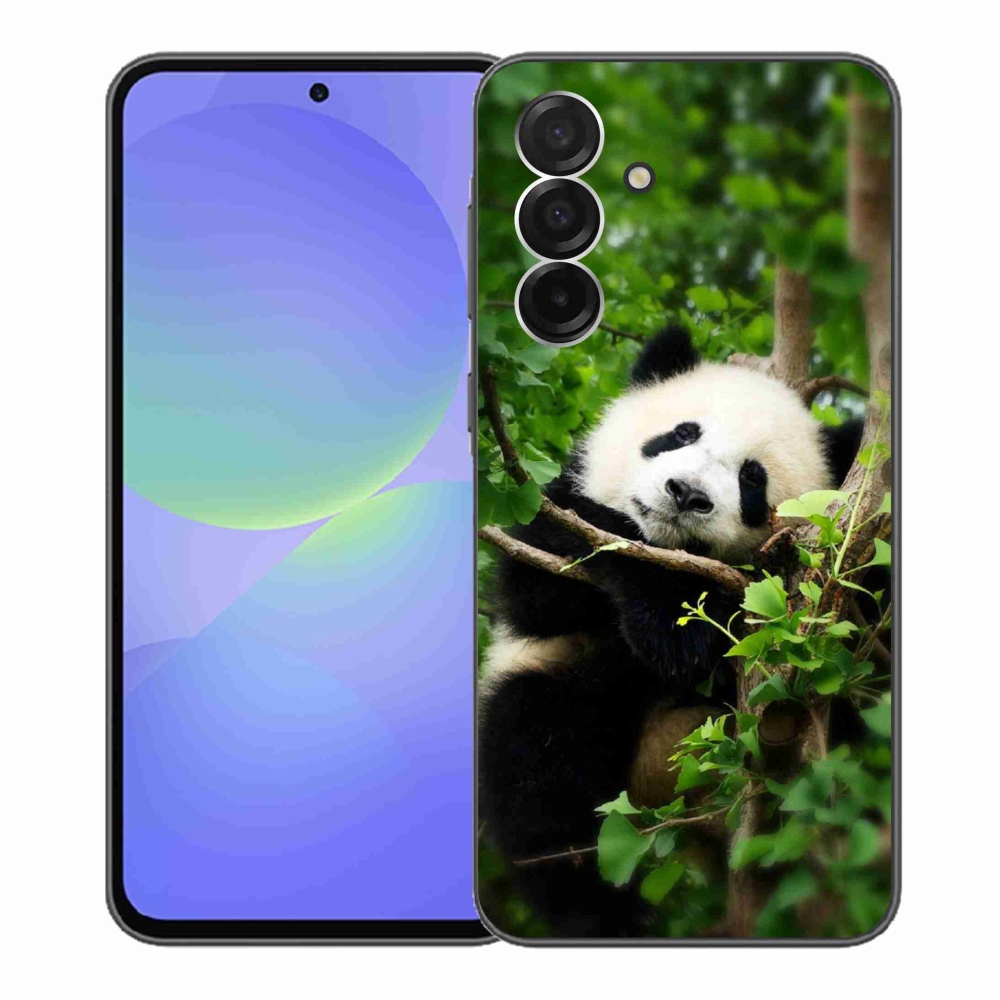 Gelový kryt mmCase na Samsung Galaxy A36 5G - panda