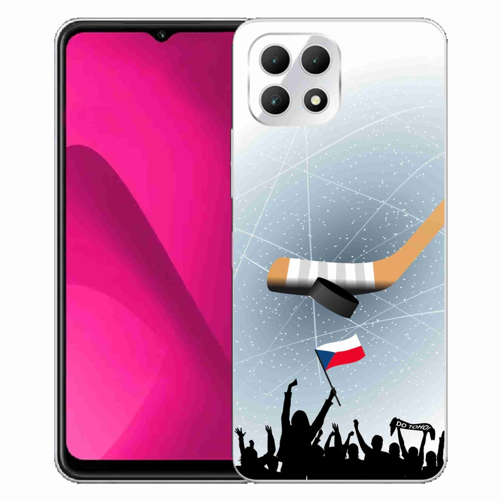 Gelový kryt mmCase na T-Mobile T Phone 2 - fanoušci hokeje