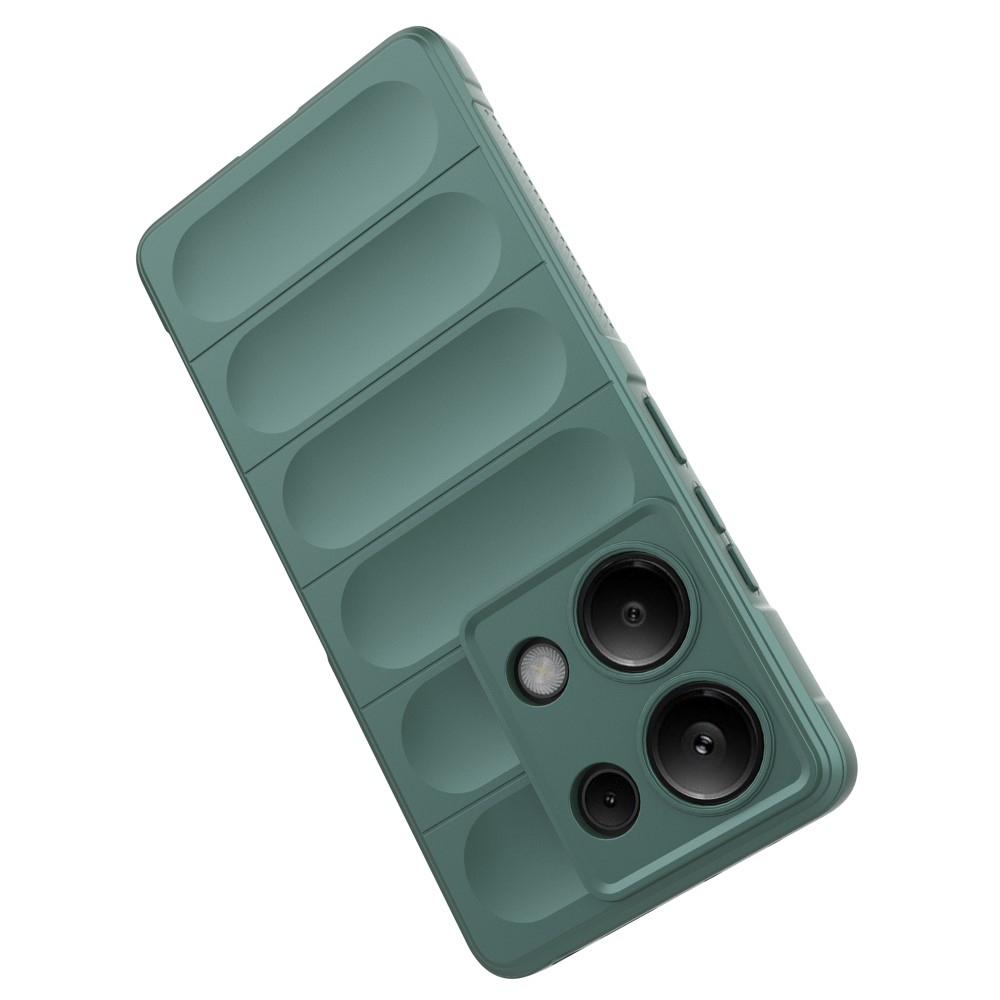 Rugg odolný gelový obal na Xiaomi Redmi Note 13 Pro 4G/Poco M6 Pro - zelený