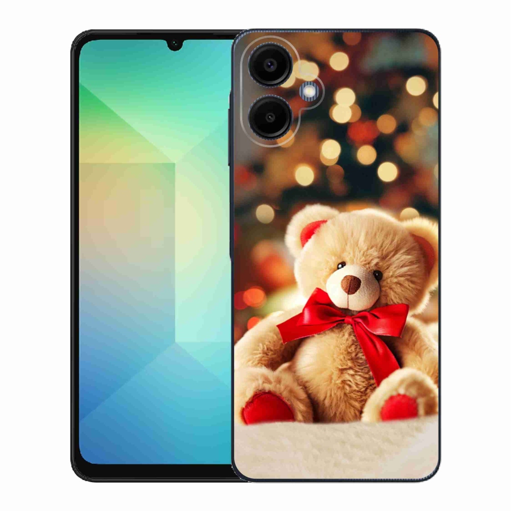 Gelový kryt mmCase na Samsung Galaxy A06 4G - plyšový medvídek