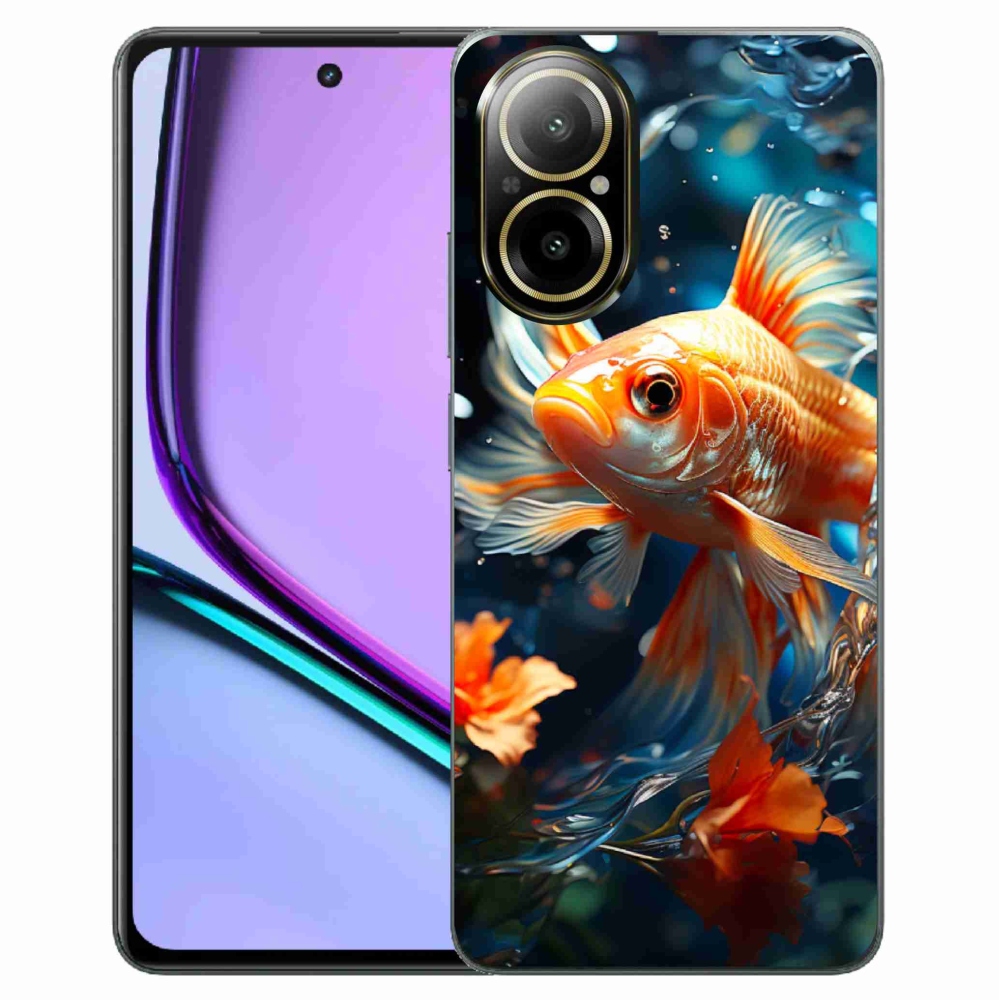 Gelový kryt mmCase na Realme C67 - rybka