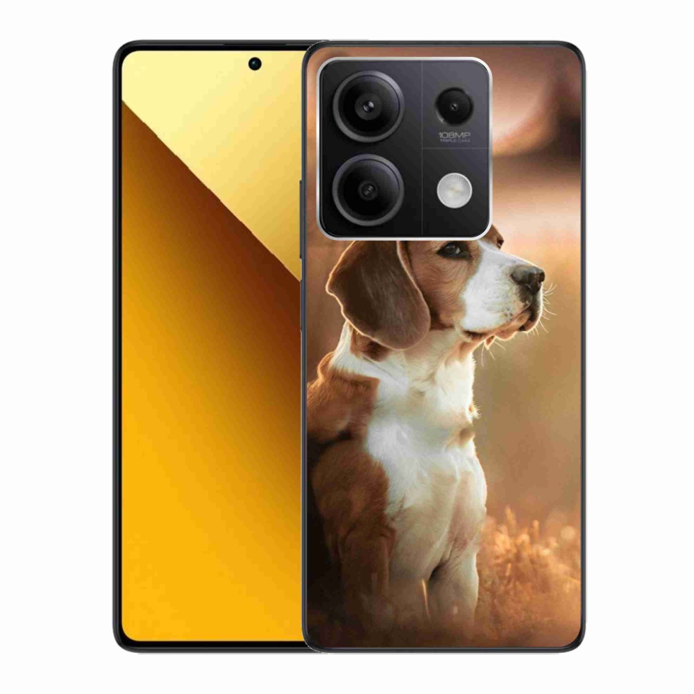 Gelový kryt mmCase na Xiaomi Redmi Note 13 5G - bígl
