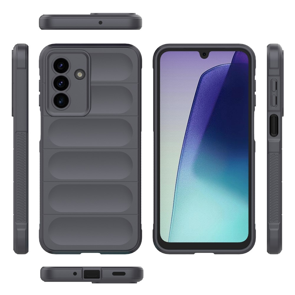 Rugg odolný gelový obal na Samsung Galaxy A17 5G - tmavěšedý