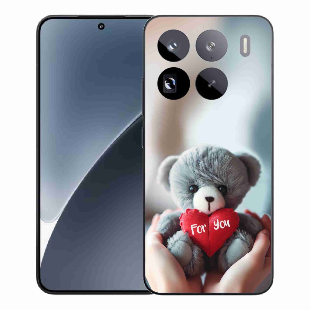 Gelový kryt mmCase na Xiaomi 15 Pro - medvídek pro zamilované