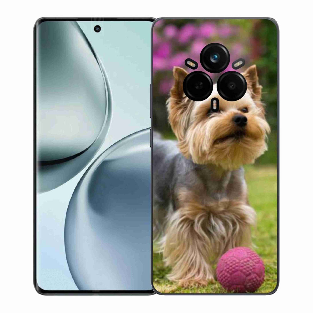 Gelový kryt mmCase na Realme 14 Pro+ 5G - jorkšír 4
