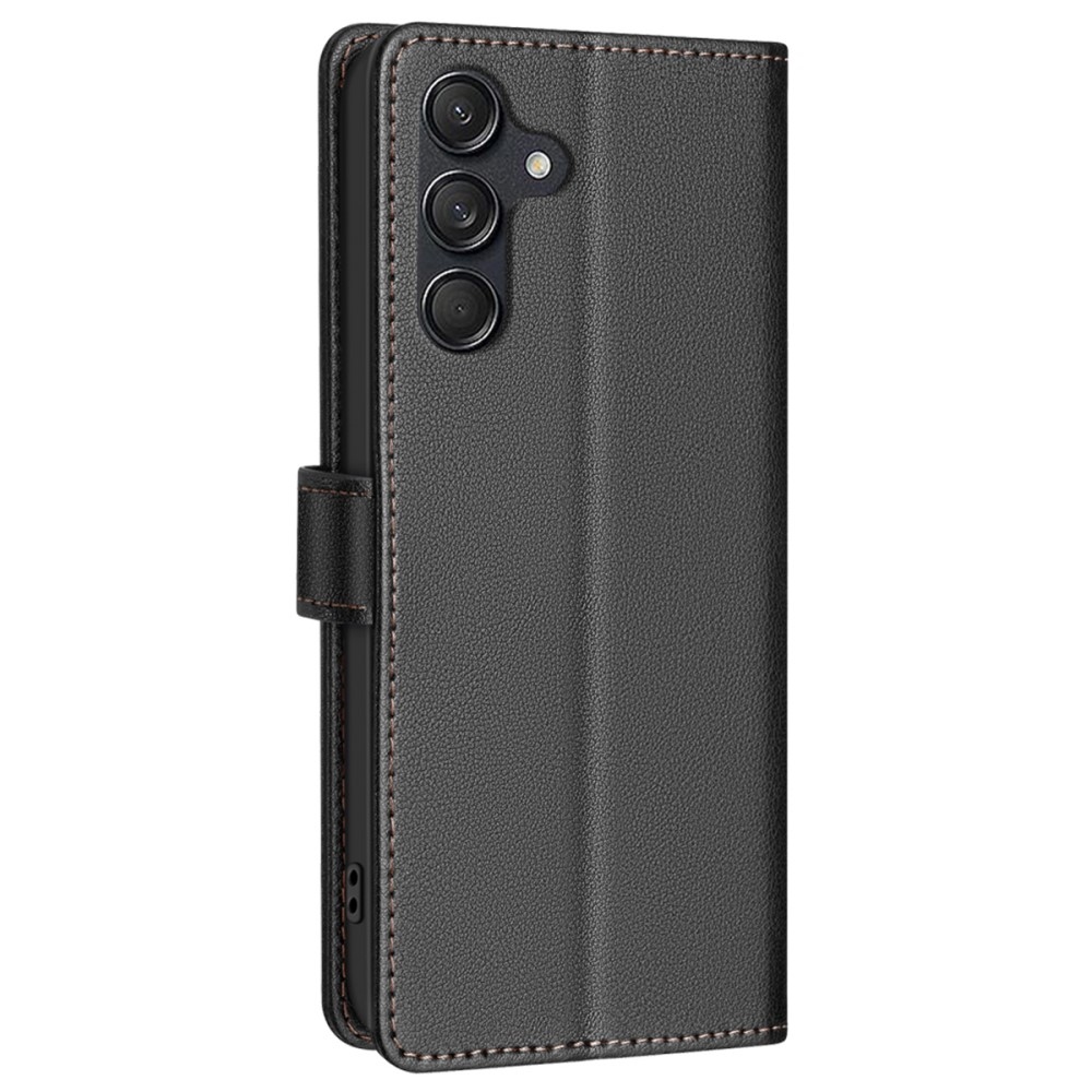 BINFEN knížkové pouzdro na Samsung Galaxy A36 5G - černé