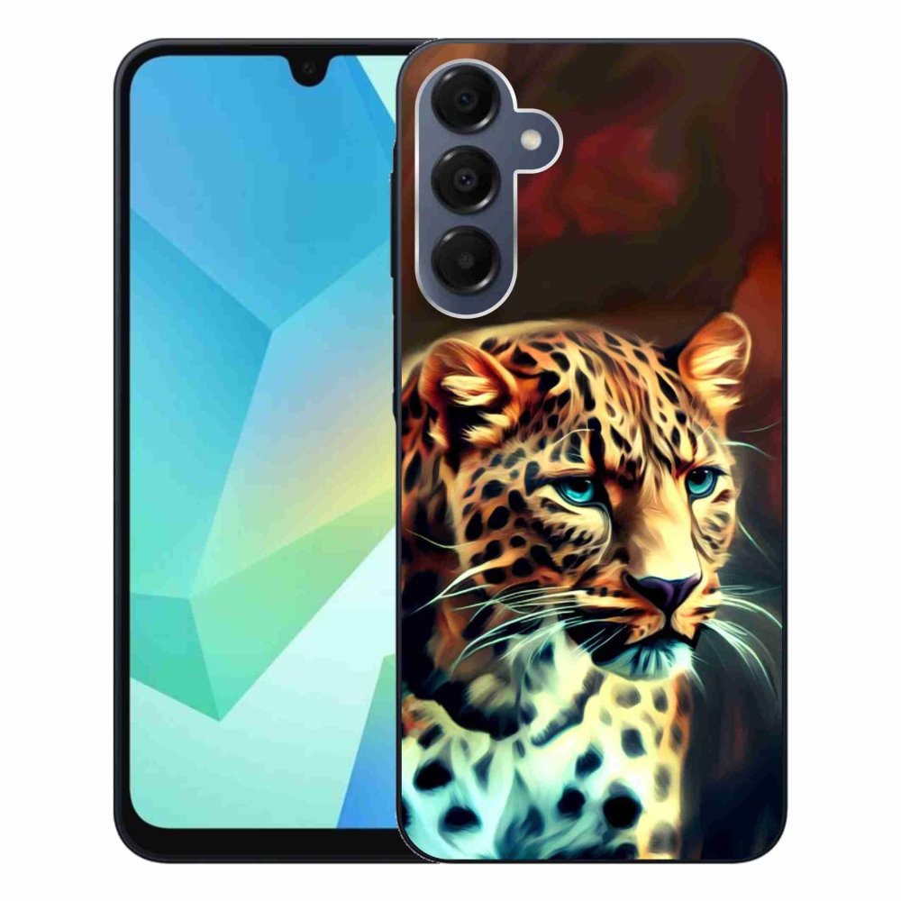 Gelový kryt mmCase na Samsung Galaxy A16 4G/5G - leopard