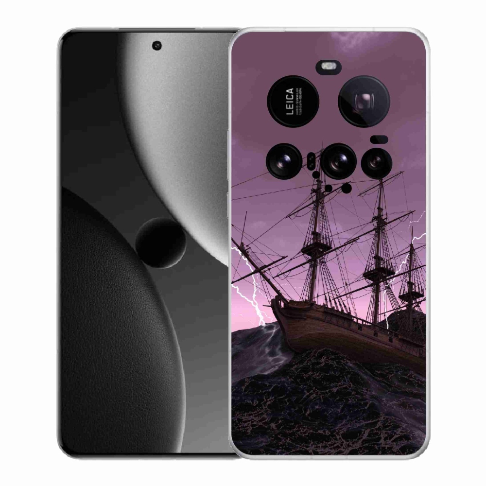 Gelový kryt mmCase na Xiaomi 15 Ultra - loď v bouři