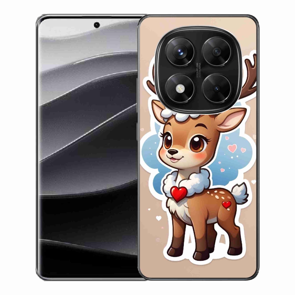Gelový kryt mmCase na Xiaomi Redmi Note 14 Pro 5G/Poco X7 5G - kreslený sob