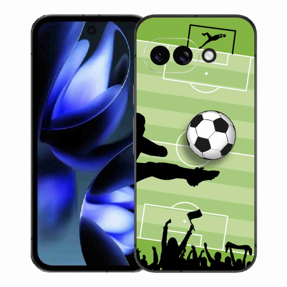Gelový kryt mmCase na Google Pixel 9a - fotbal 3