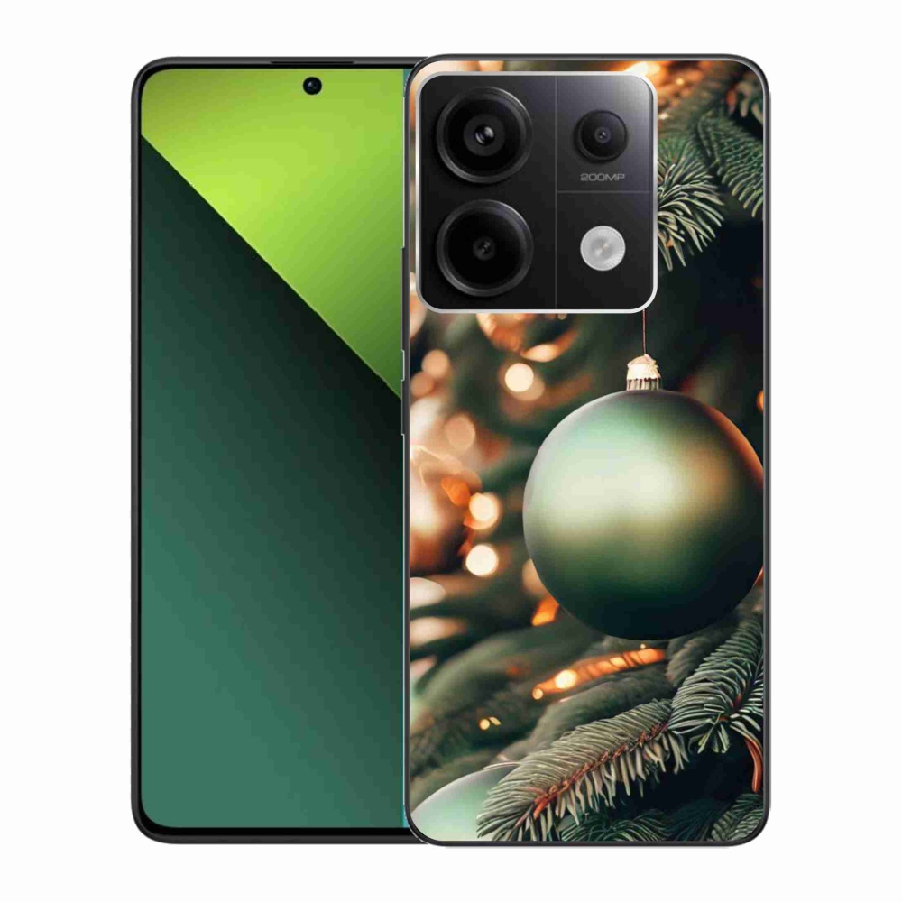 Gelový kryt mmCase na Xiaomi Redmi Note 13 Pro 5G/Poco X6 5G - vánoční ozdoby 1