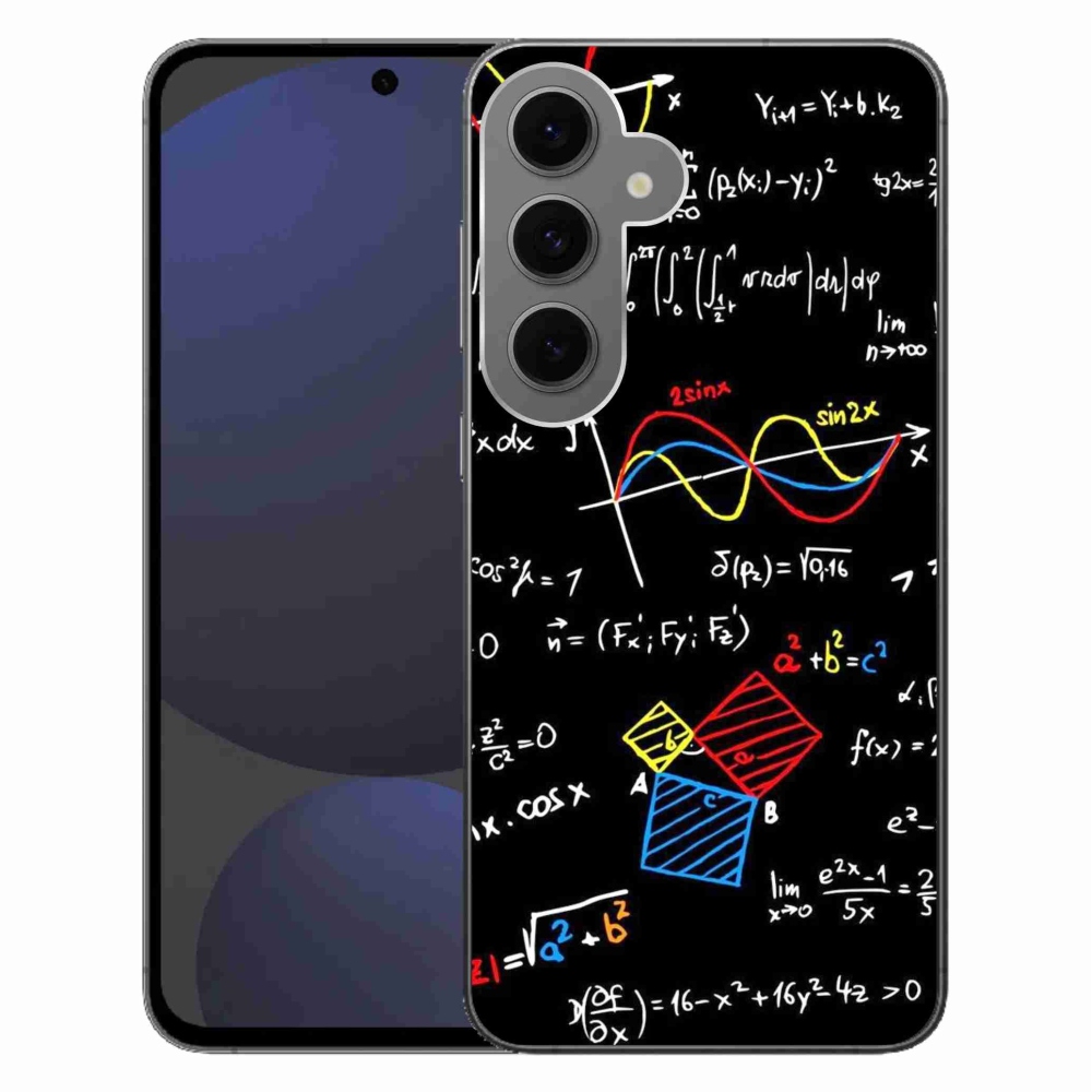 Gelový kryt mmCase na Samsung Galaxy S24 FE - vzorečky