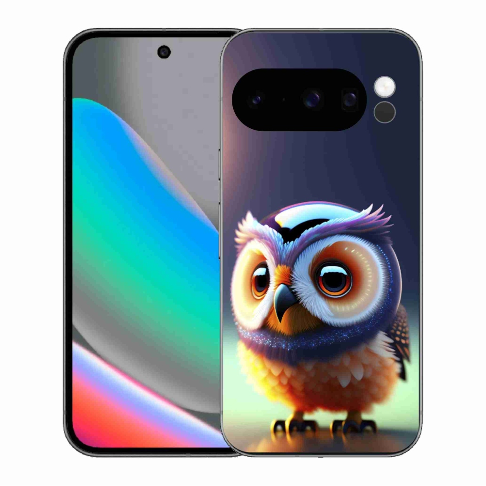 Gelový kryt mmCase na Google Pixel 10 Pro - sovička
