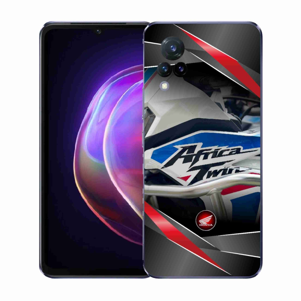 Gelový kryt mmCase na Vivo V21 4G/5G - motorka honda
