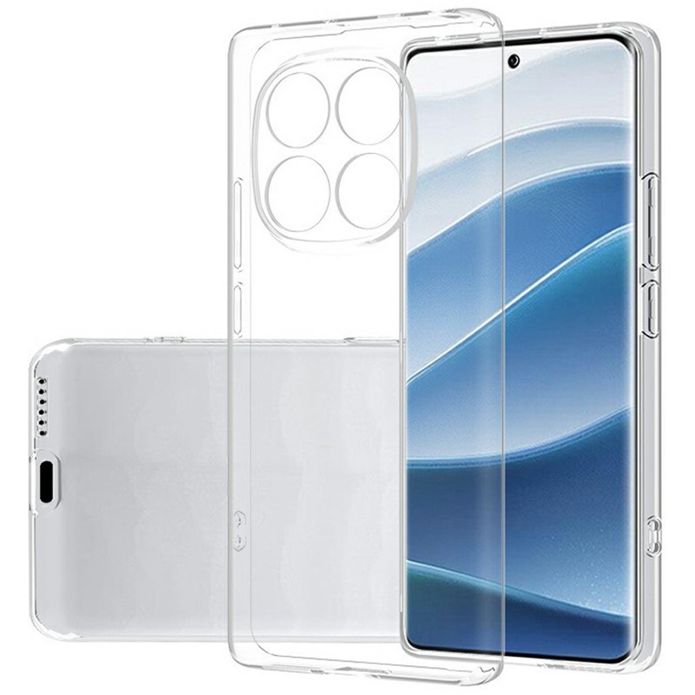 Průhledný gelový obal na Xiaomi Redmi Note 14 Pro - průhledný