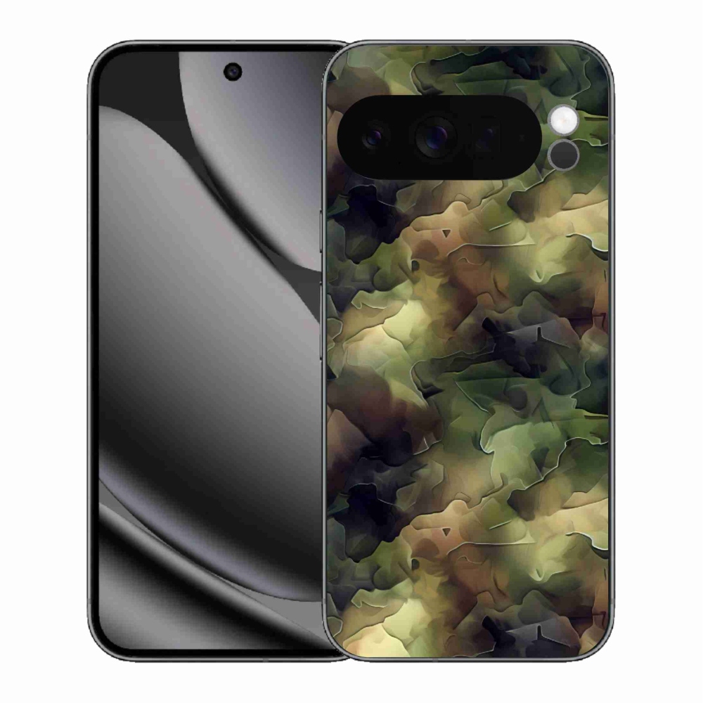 Gelový kryt mmCase na Google Pixel 10 Pro XL - maskáčový vzor 10