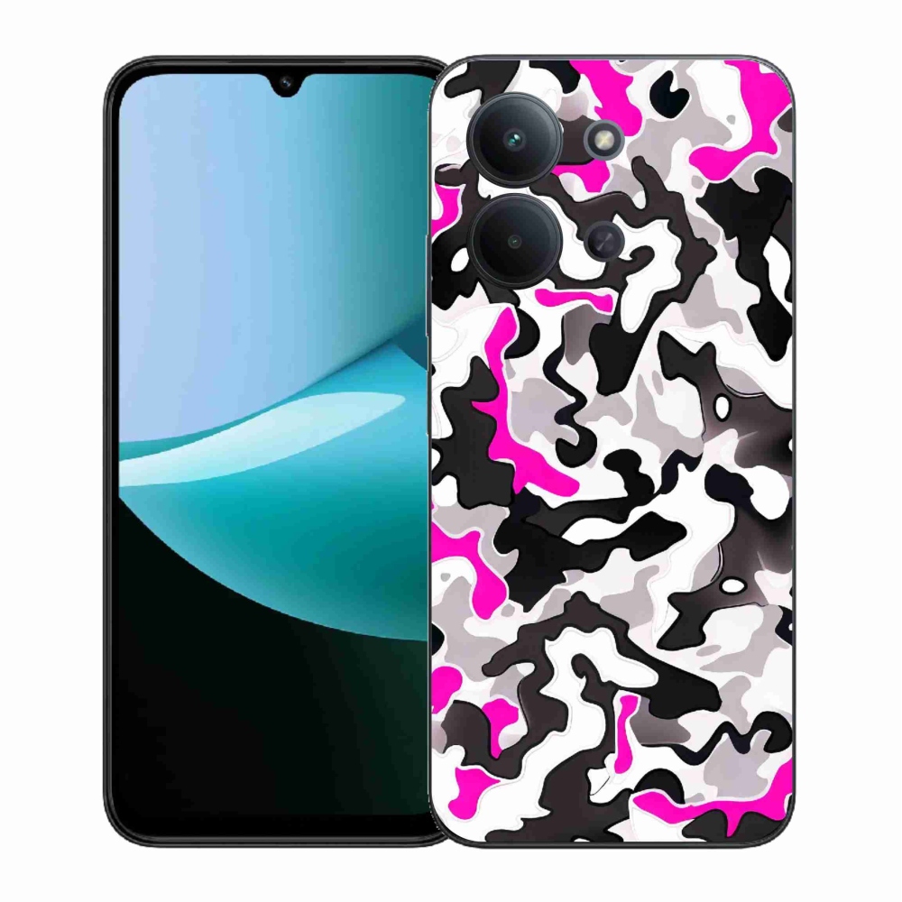 Gelový kryt mmCase na Xiaomi Redmi 15C 4G (171mm)/Poco C85 4G (171mm) - maskáčový vzor 5