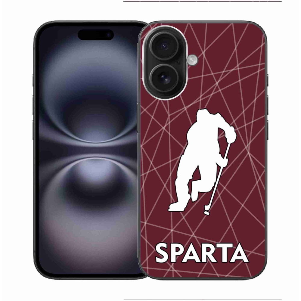 Gelový kryt mmCase na iPhone 16 - Sparta