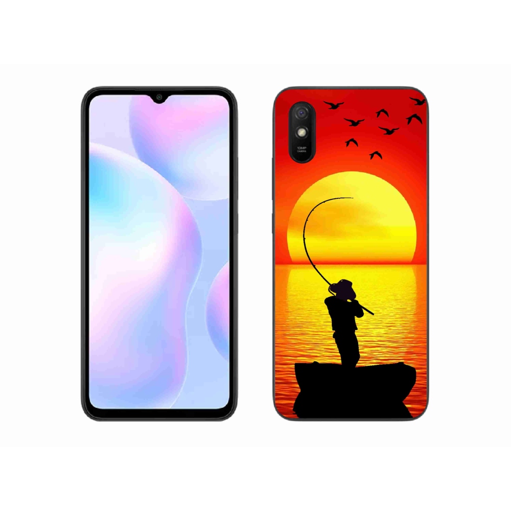 Gelový kryt mmCase na Xiaomi Redmi 9A - rybaření