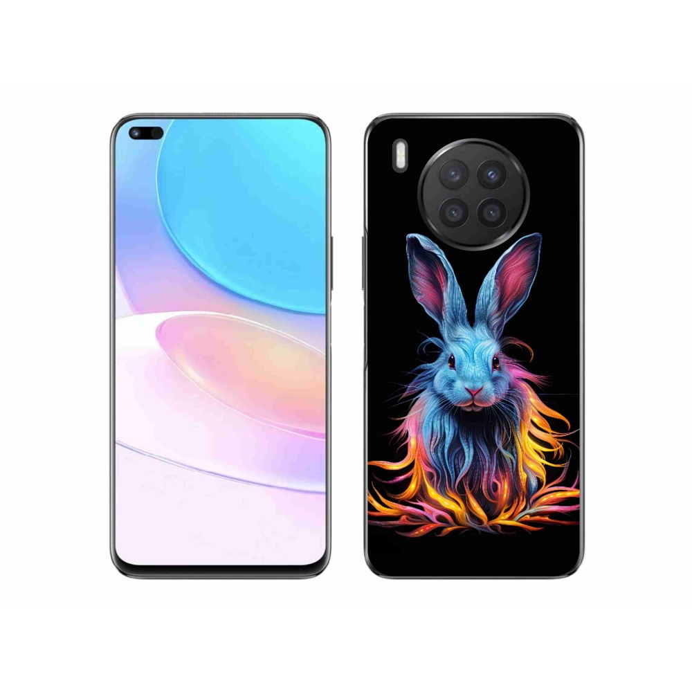 Gelový kryt mmCase na Honor 50 Lite - abstraktní zajíc