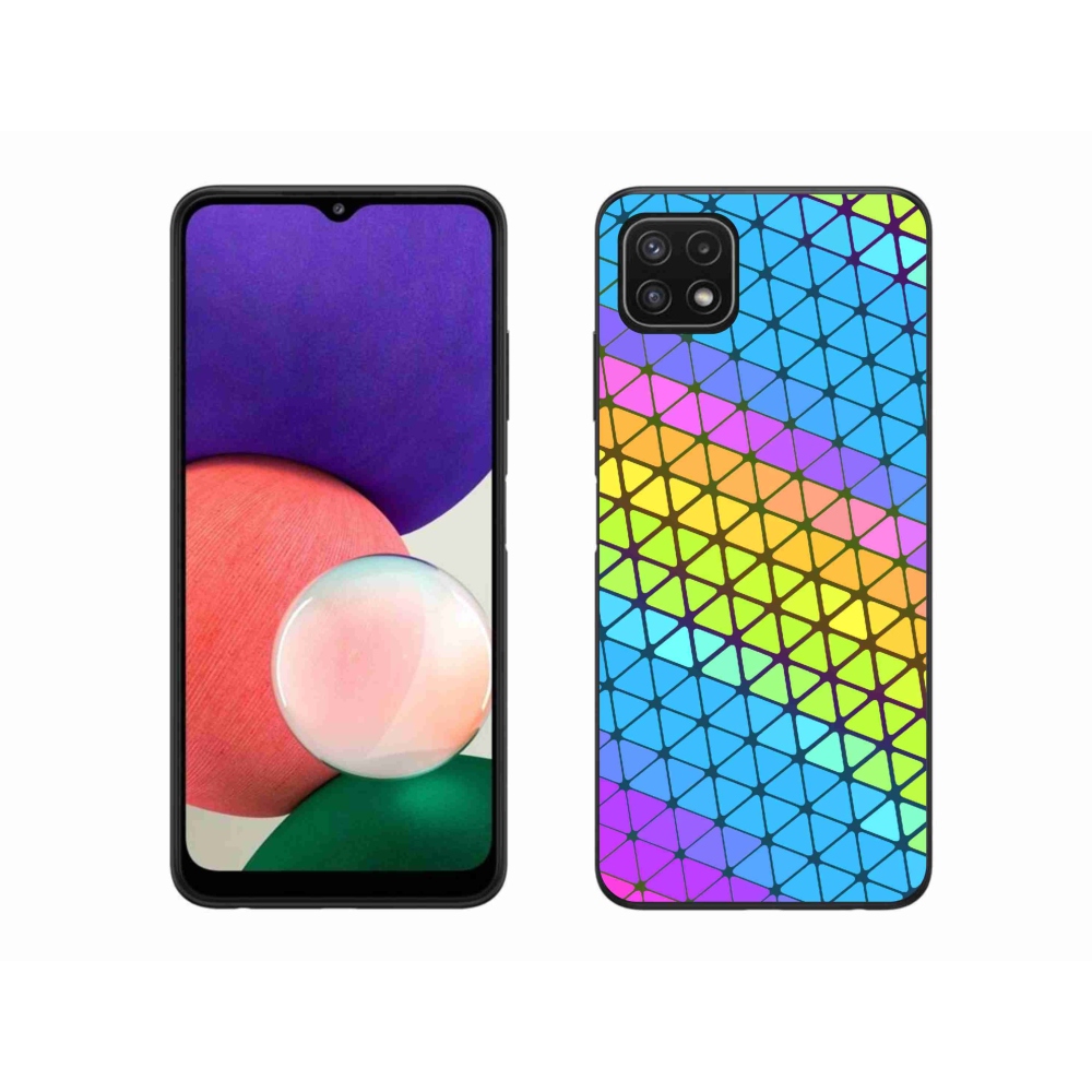 Gelový kryt mmCase na Samsung Galaxy A22 5G - abstraktní motiv 16