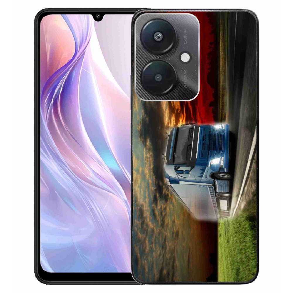 Gelový kryt mmCase na Xiaomi Redmi 13C 5G - kamion 4