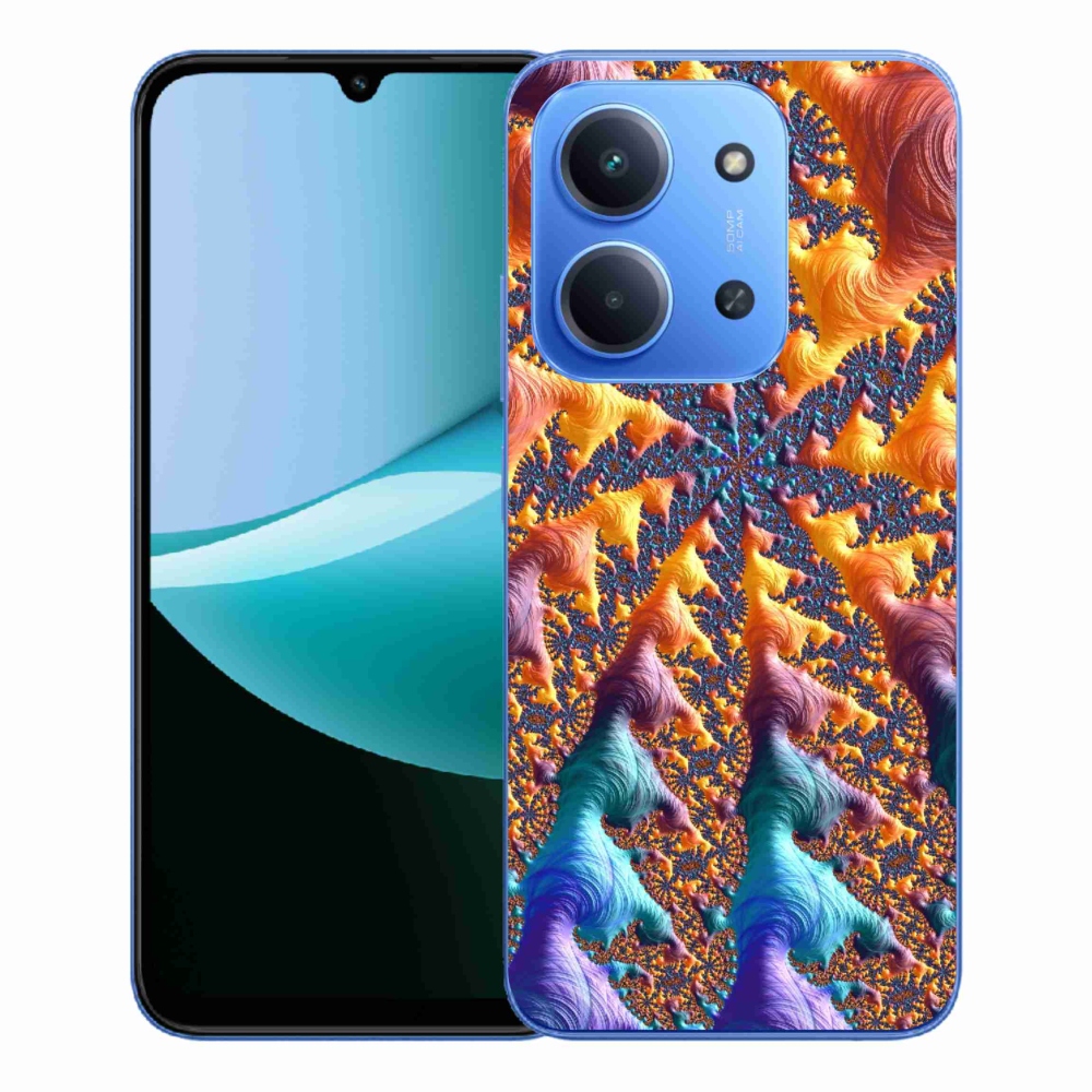 Gelový kryt mmCase na Xiaomi Redmi 15C 4G/5G (173mm) - abstraktní motiv 23