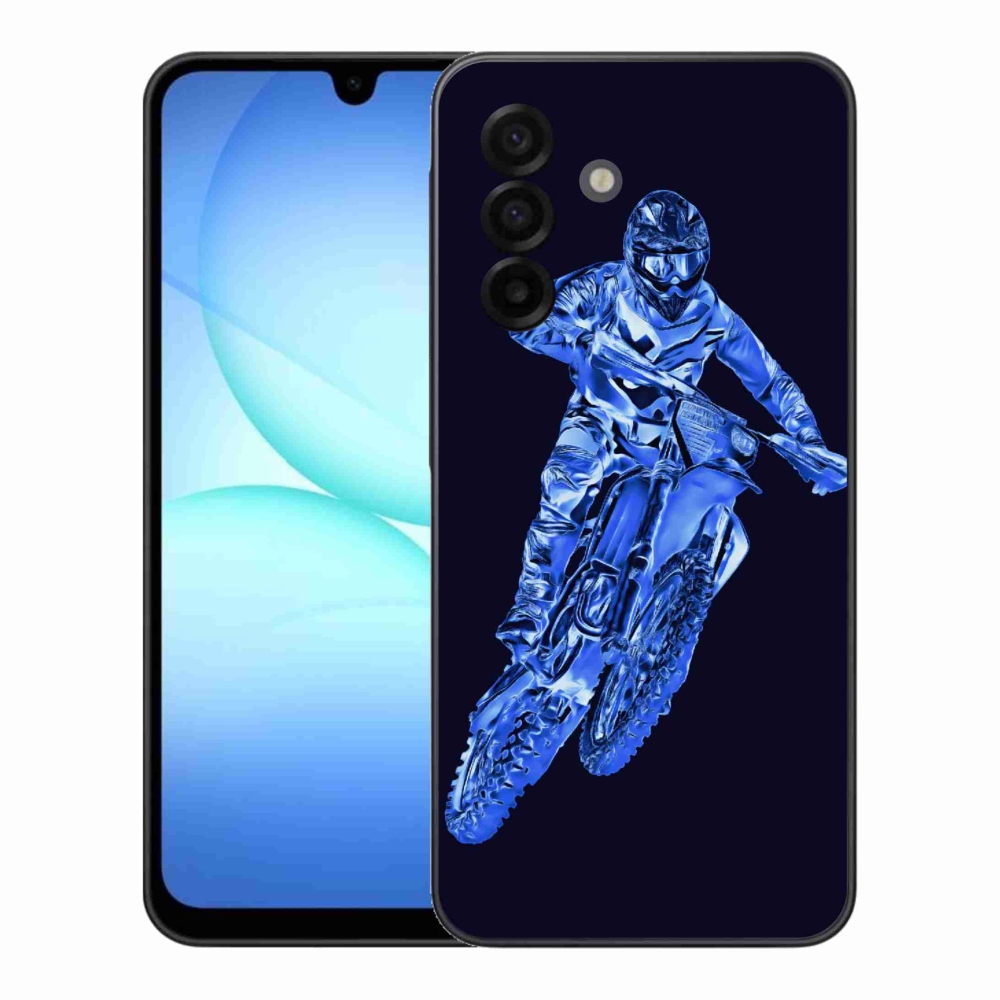 Gelový kryt mmCase na Samsung Galaxy A17 5G - motocross 1