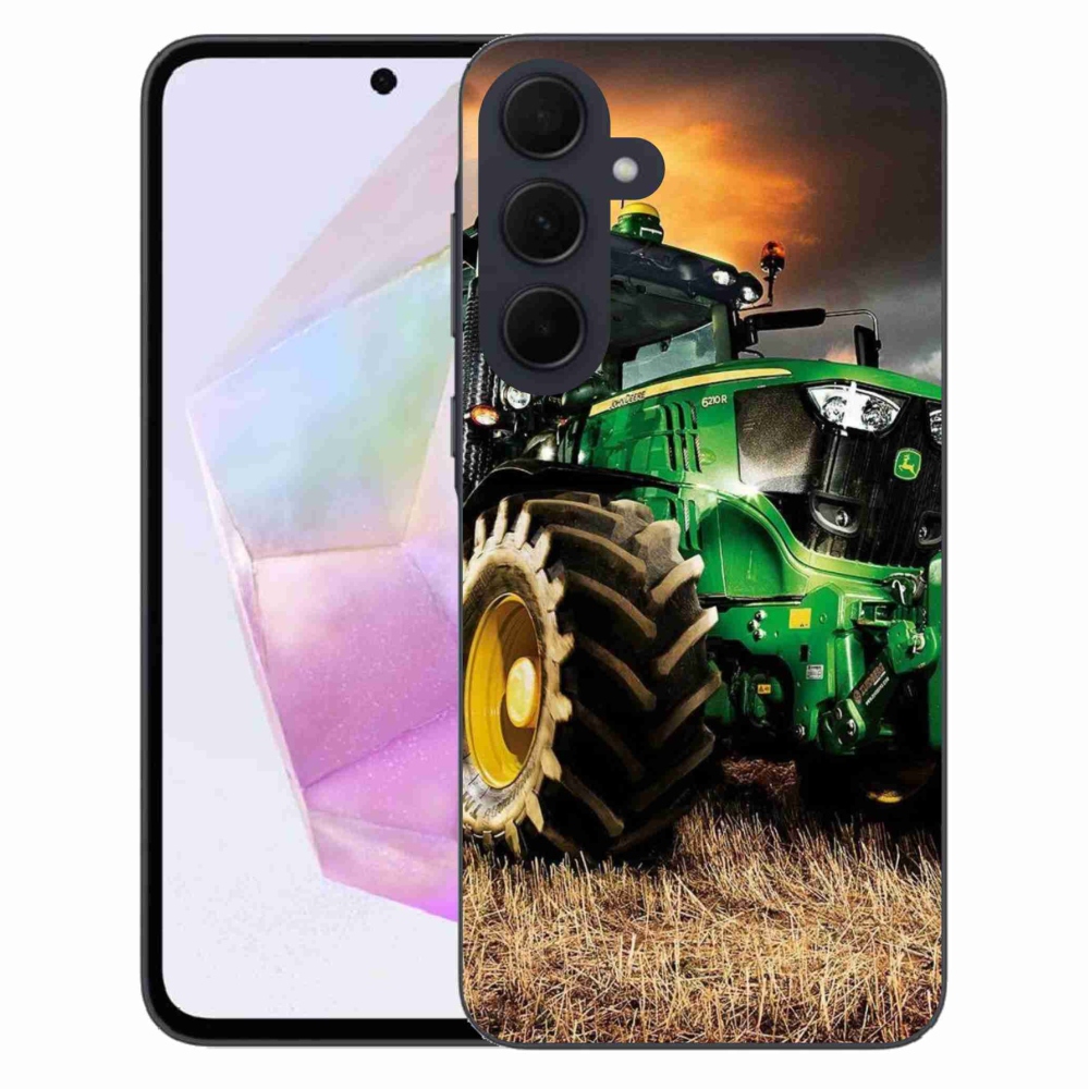 Gelový kryt mmCase na Samsung Galaxy A35 5G - traktor