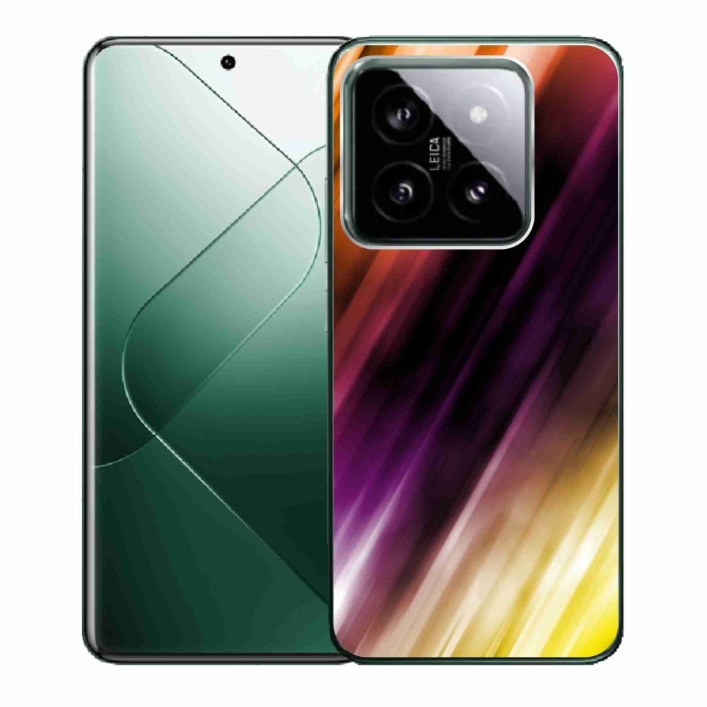 Gelový kryt mmCase na Xiaomi 14 - abstraktní vzor 5