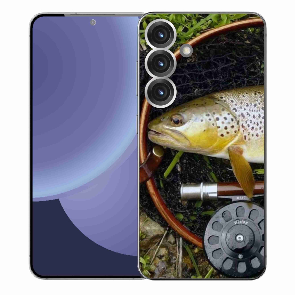 Gelový kryt mmCase na Samsung Galaxy S25+ - pstruh 2