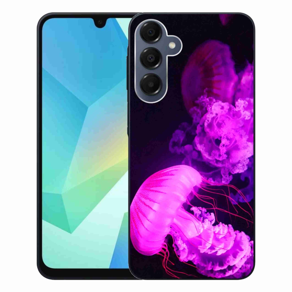 Gelový kryt mmCase na Samsung Galaxy A16 4G/5G - medúza 1