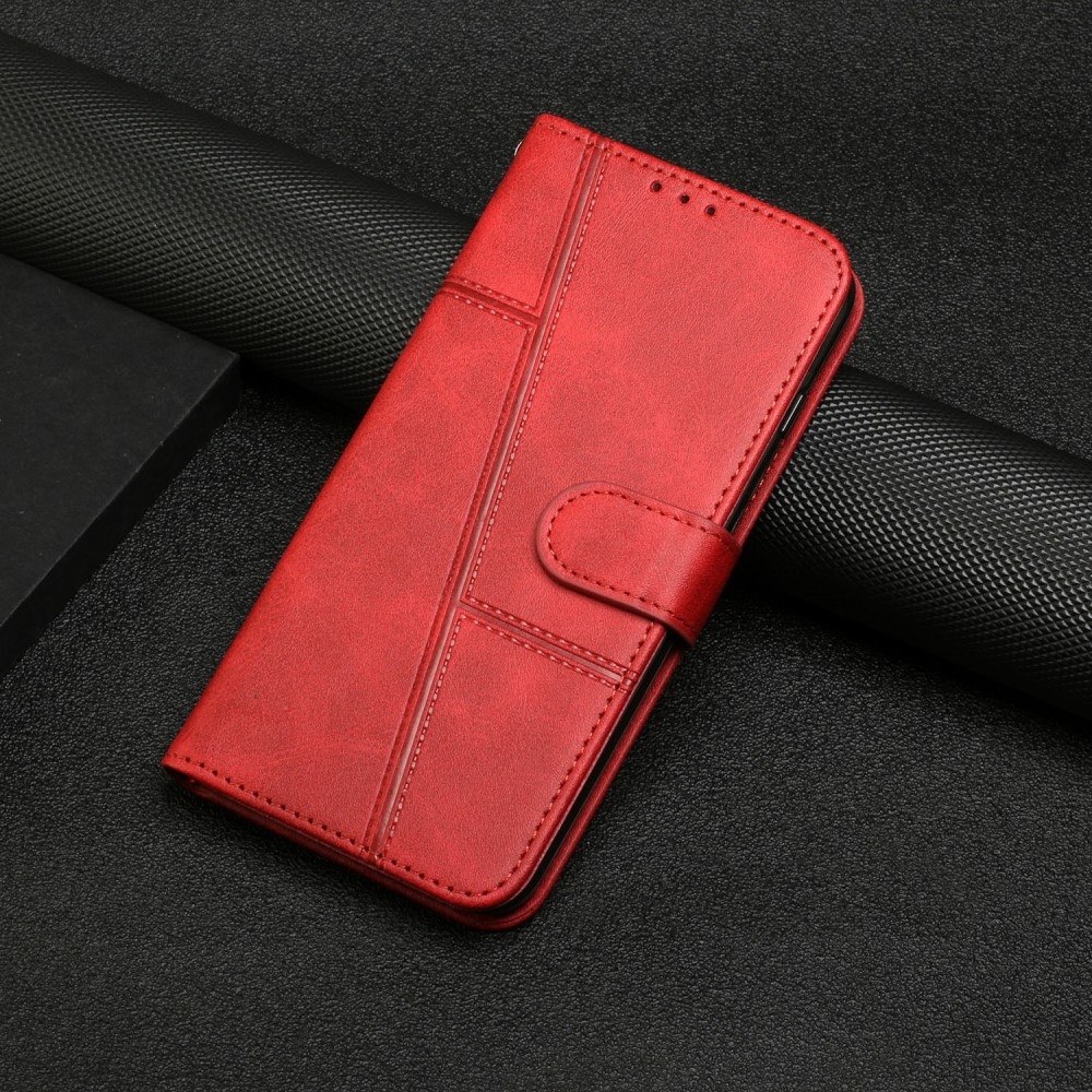 Line knížkové pouzdro na Realme C75 - červené