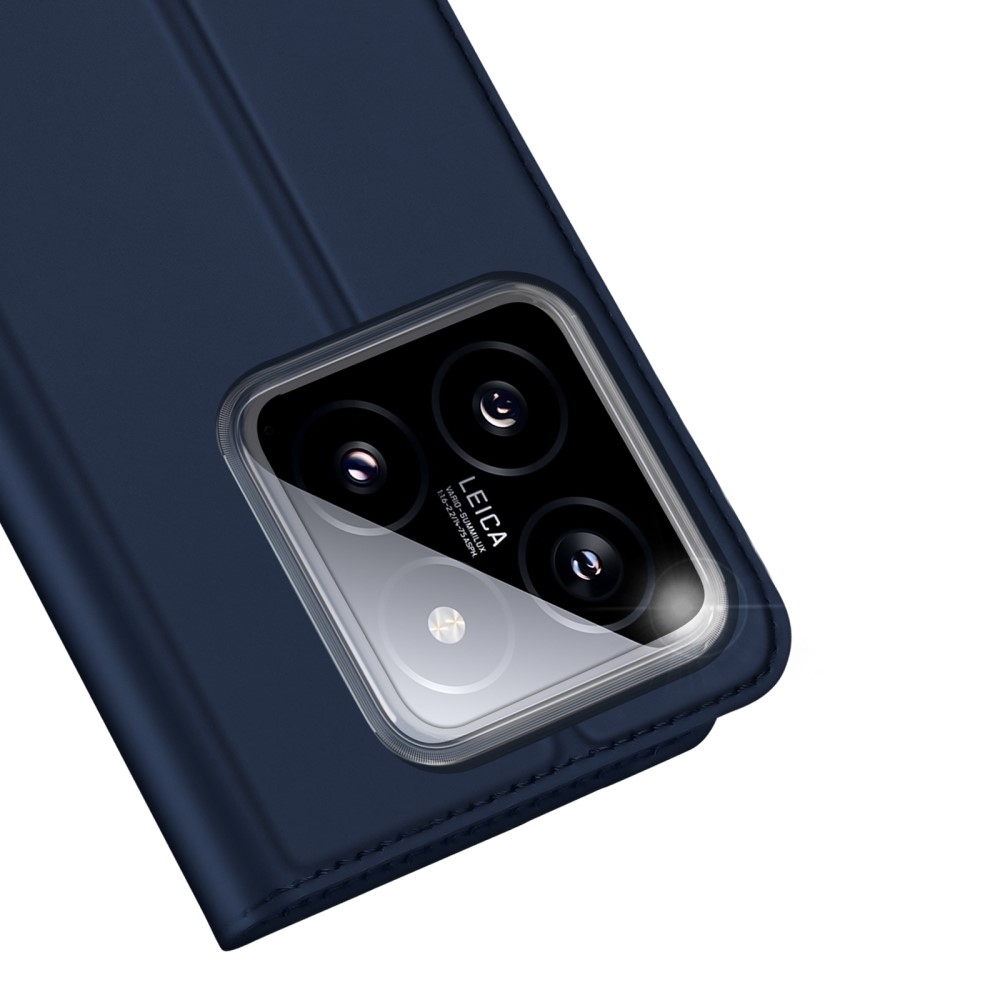 DUX knížkové pouzdro na Xiaomi 14 Pro - tmavěmodré