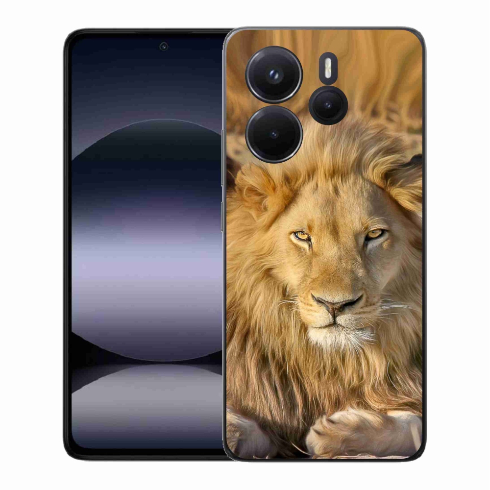 Gelový kryt mmCase na Xiaomi Redmi Note 14 - lev 2