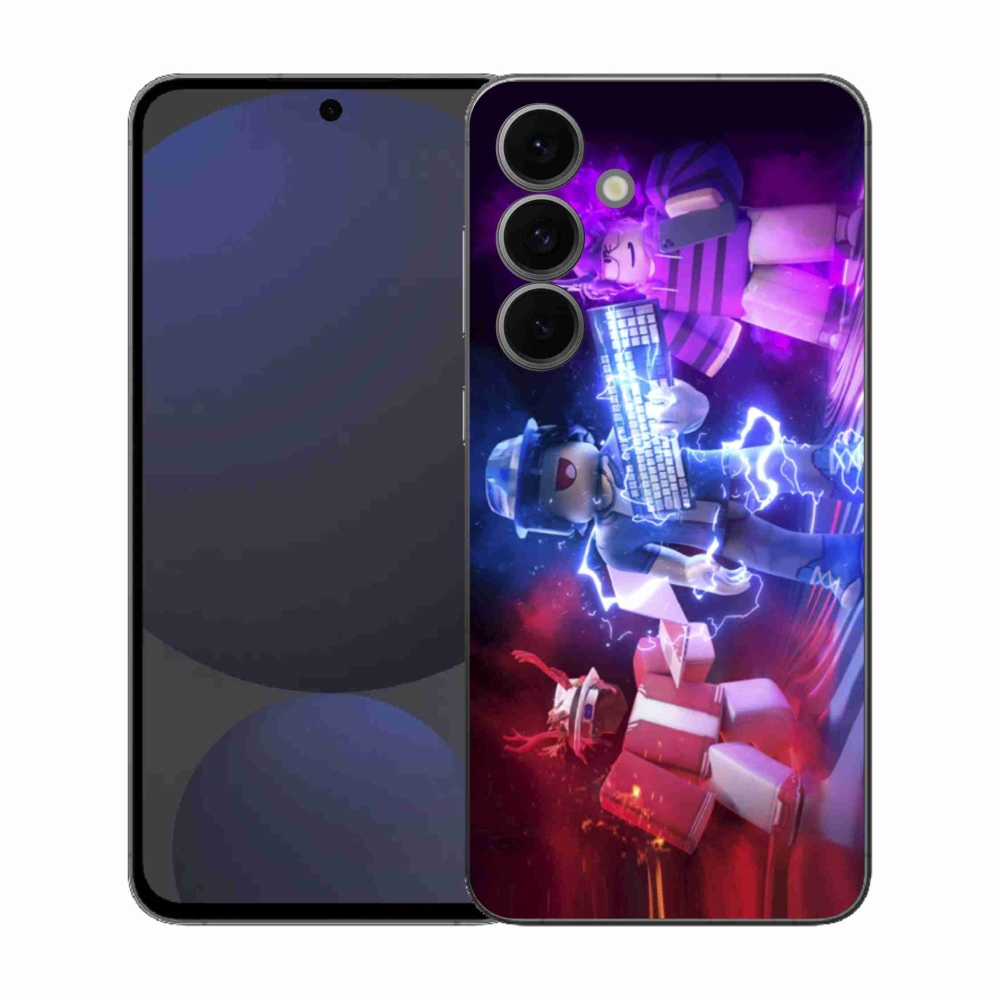 Gelový kryt mmCase na Samsung Galaxy S25 FE - roblox