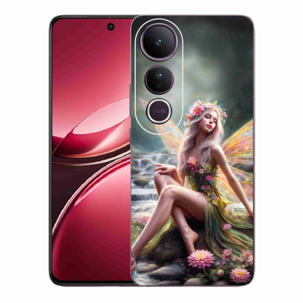 Gelový kryt mmCase na Vivo V50 Lite 4G/5G - motýlí žena 1